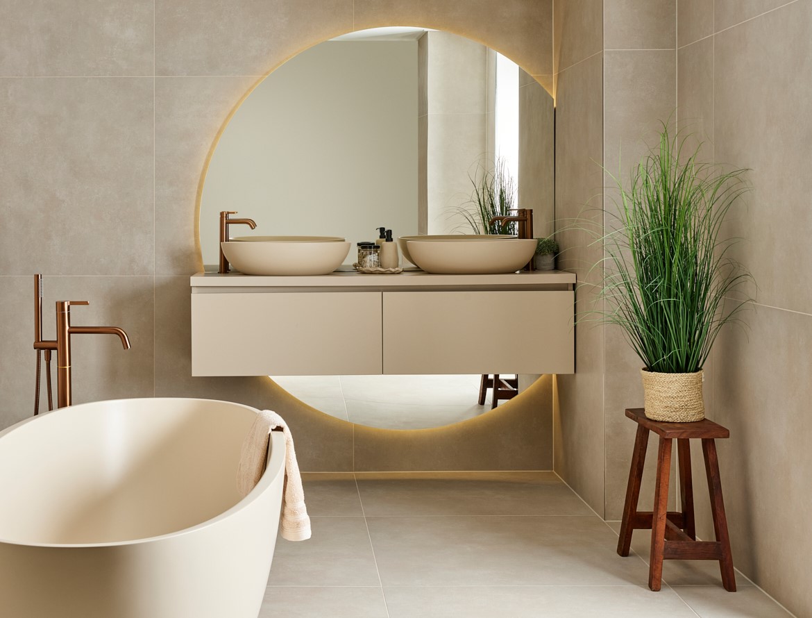 Badkamer materialen