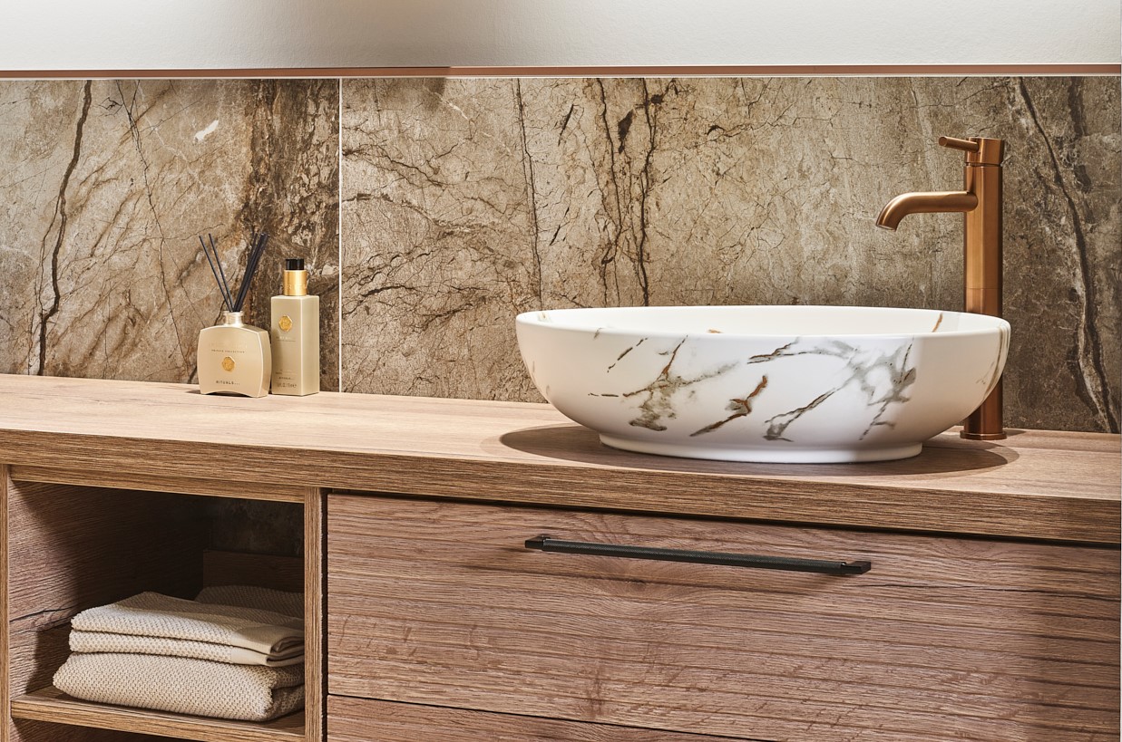 Badkamer materialen