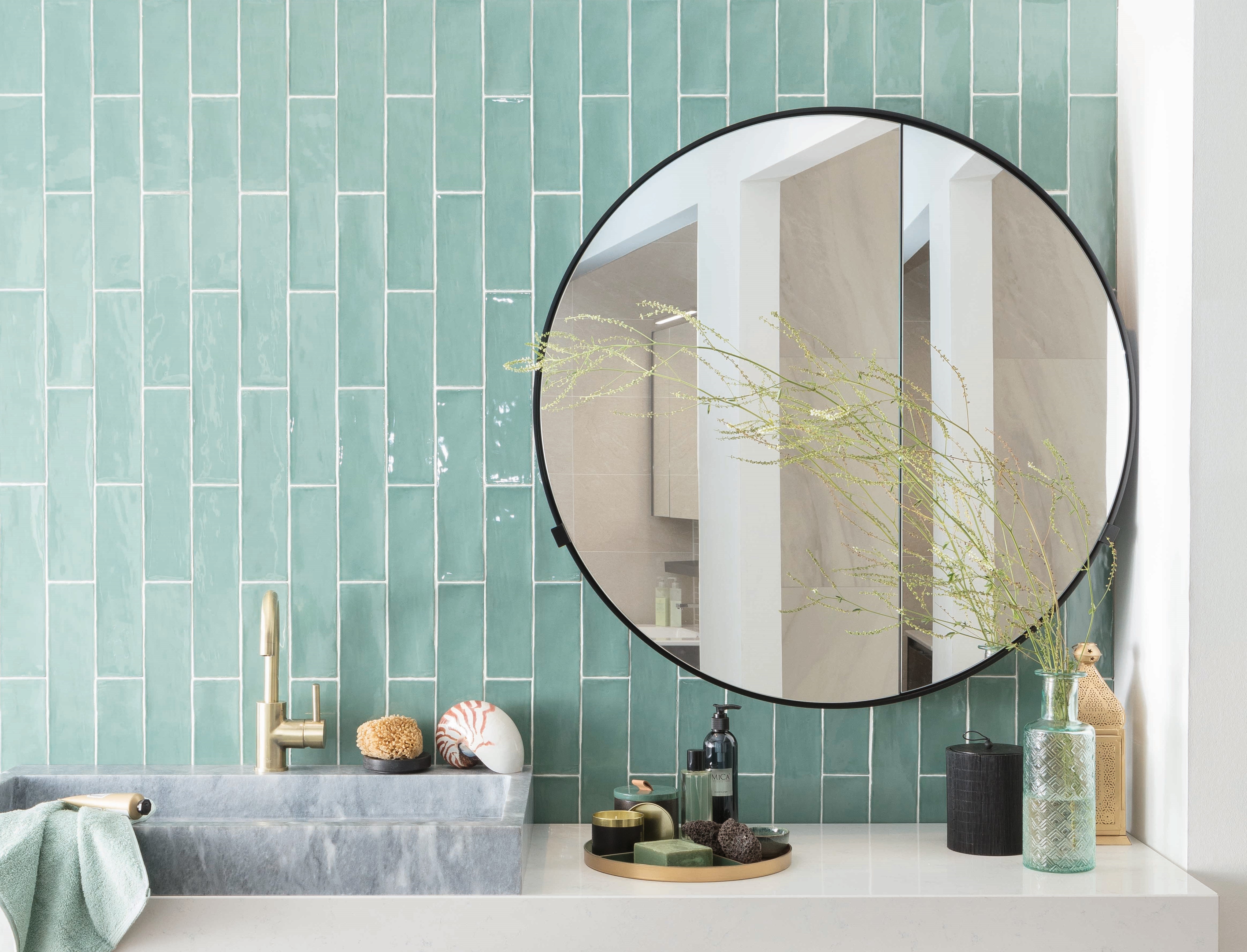 Badkamer spiegel