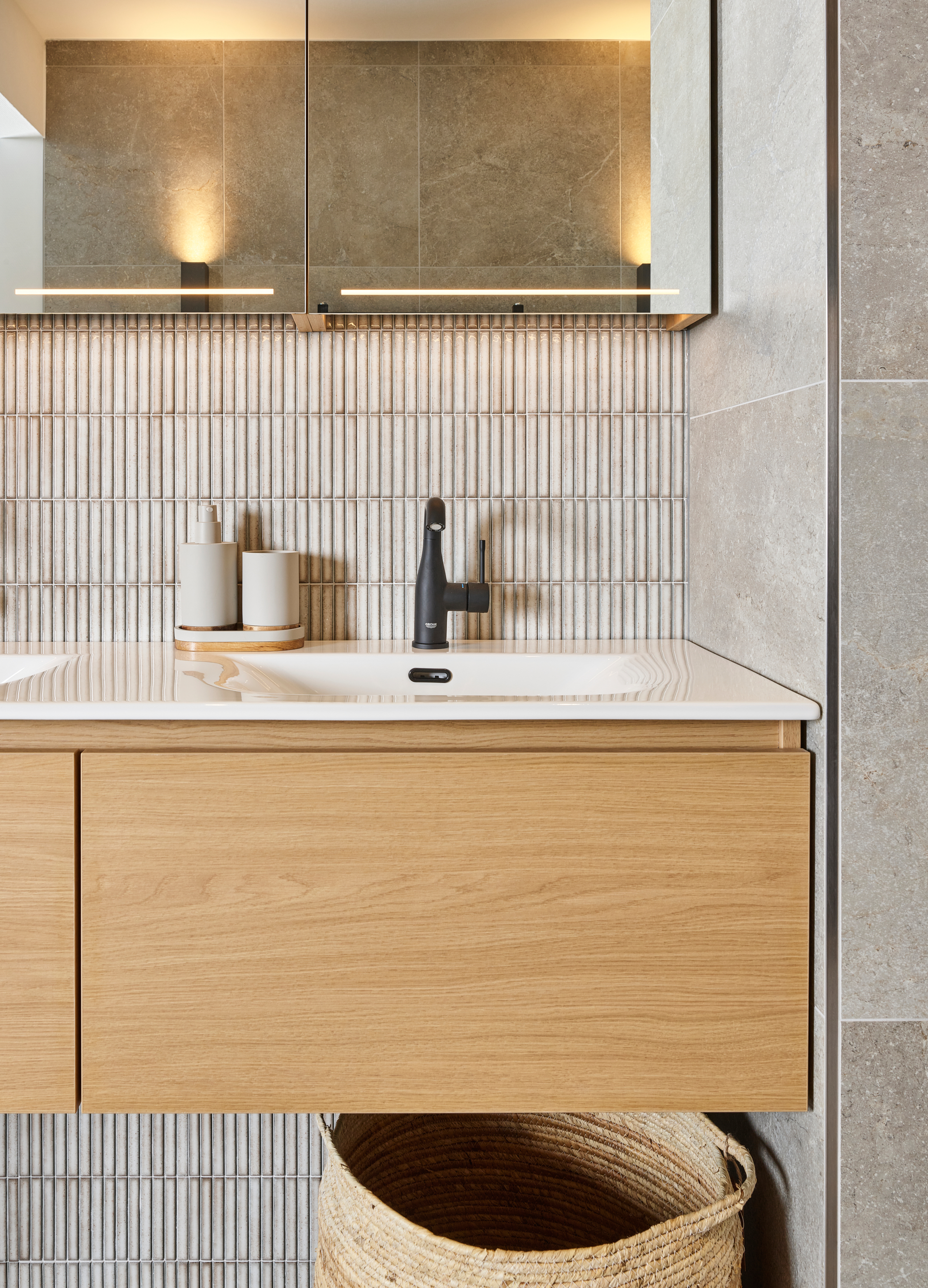 Scandinavische badkamer
