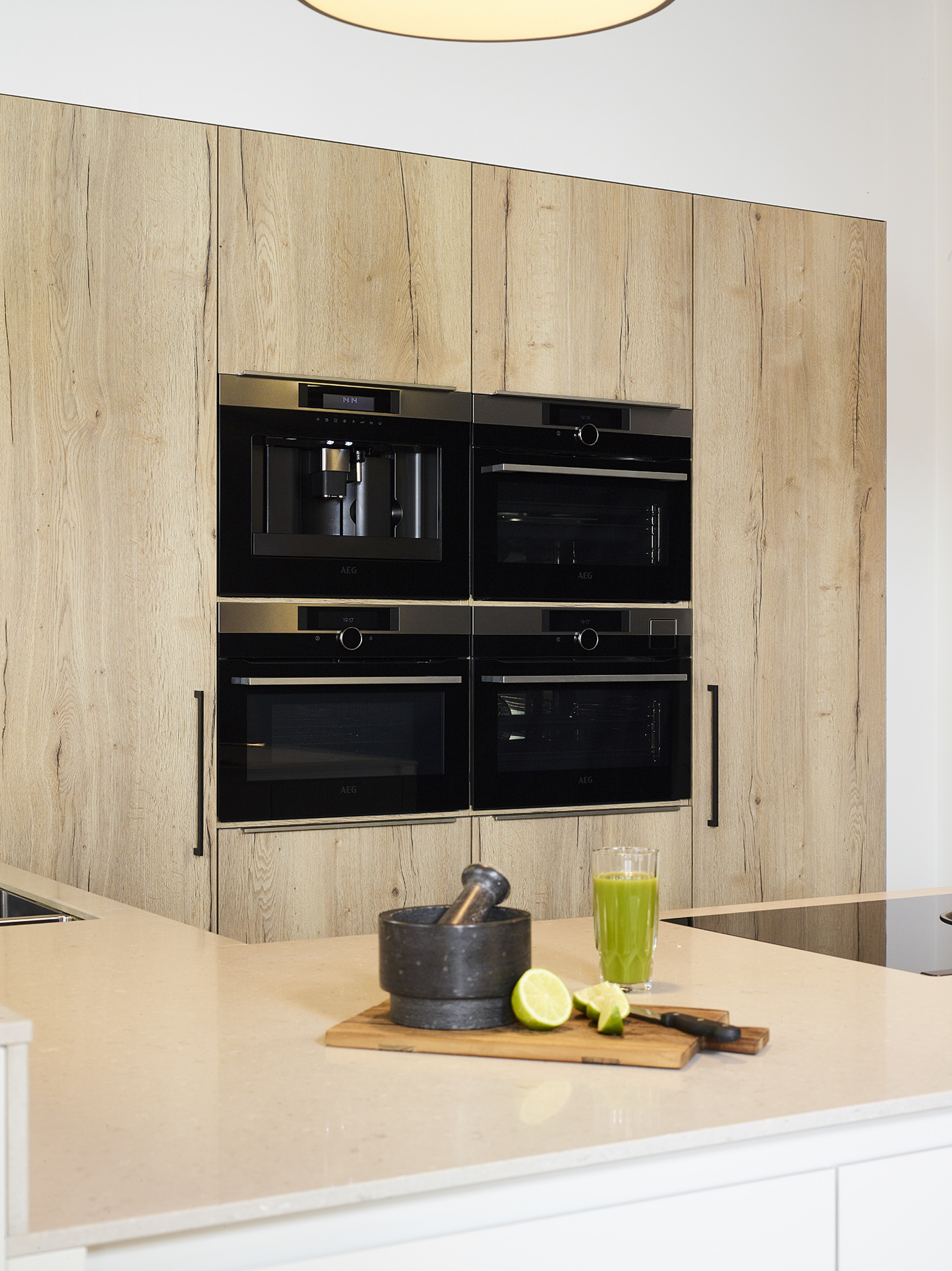 licht houten keuken