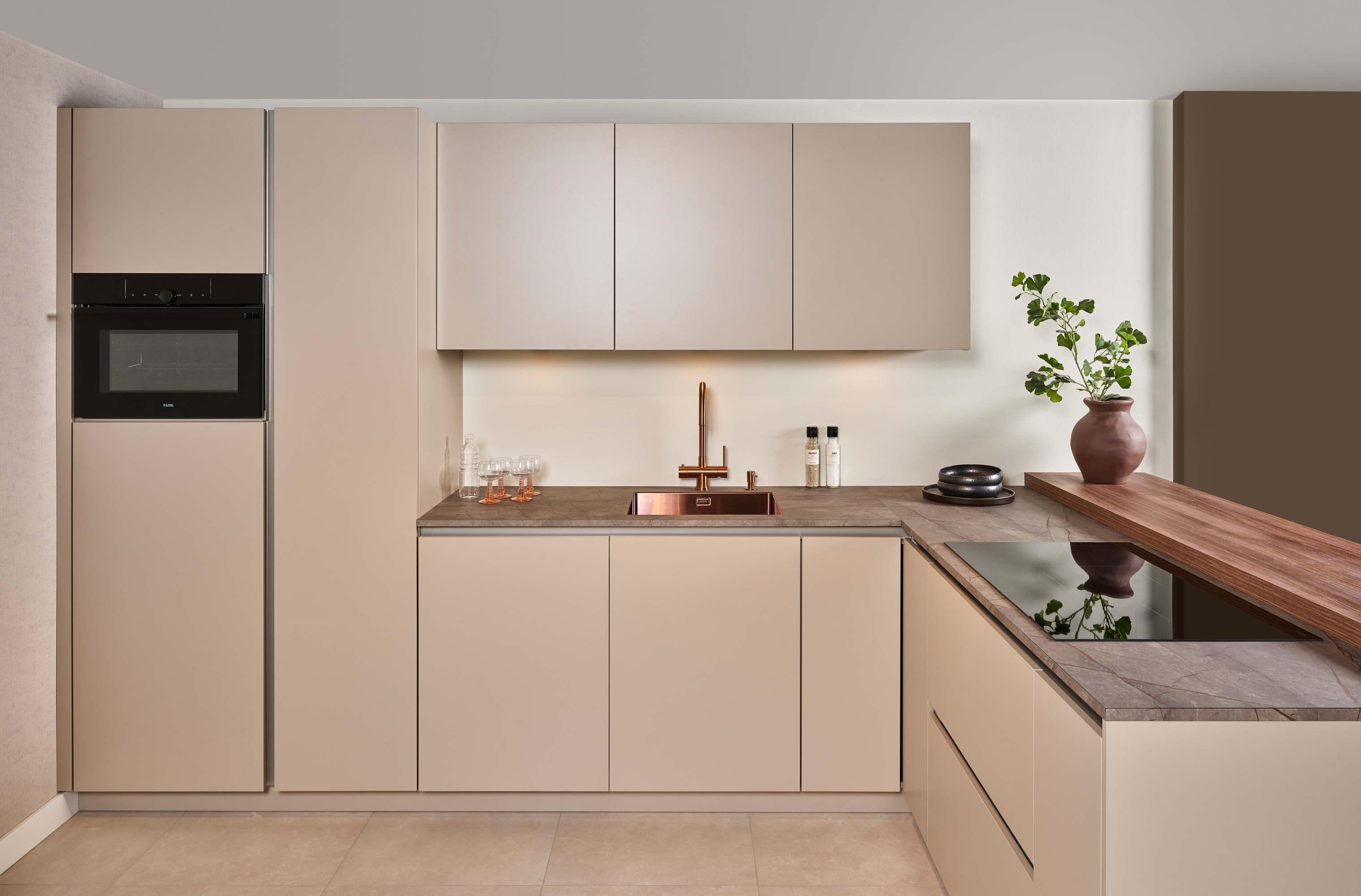 l-vormige keuken