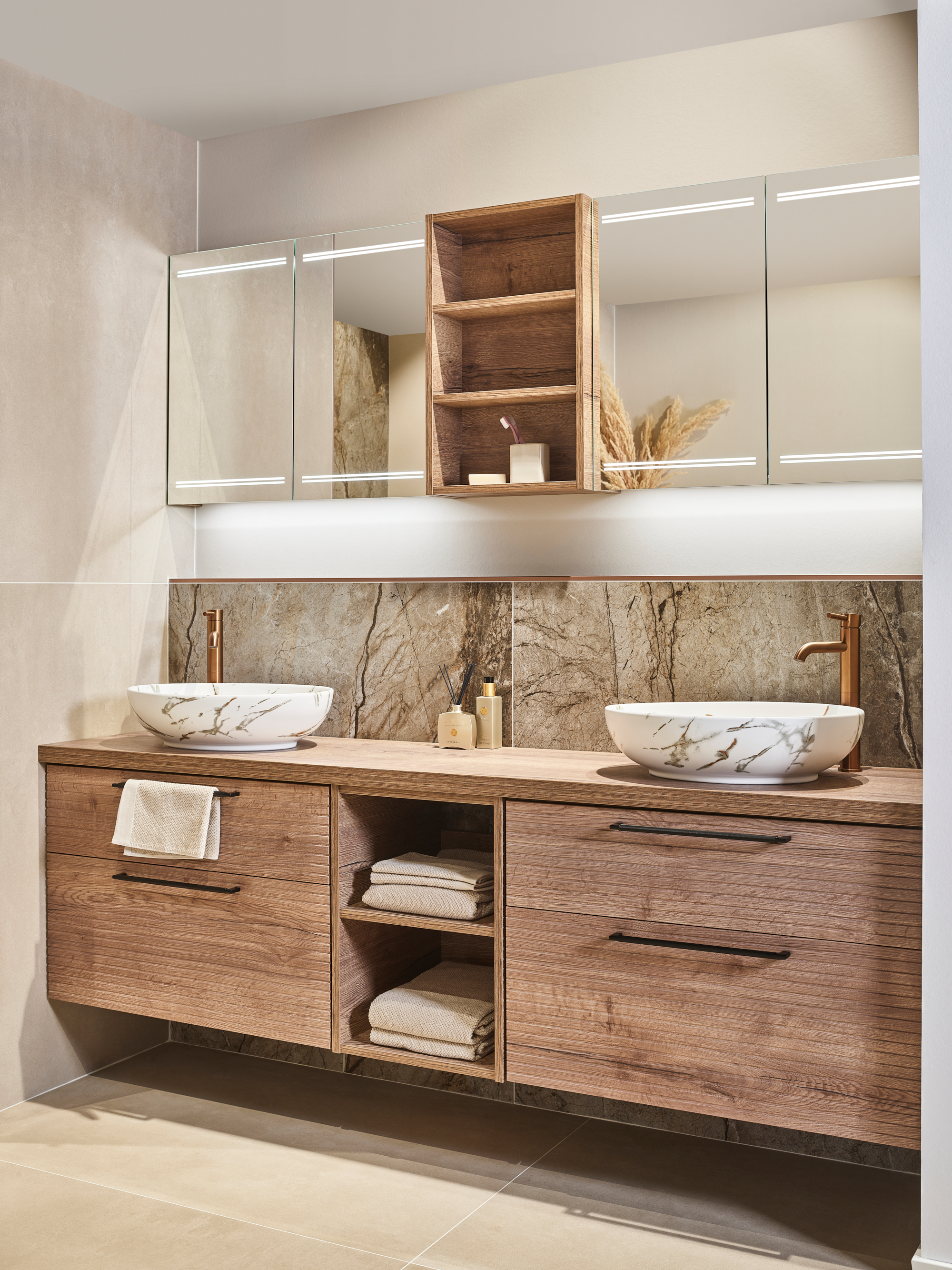 Warme badkamer