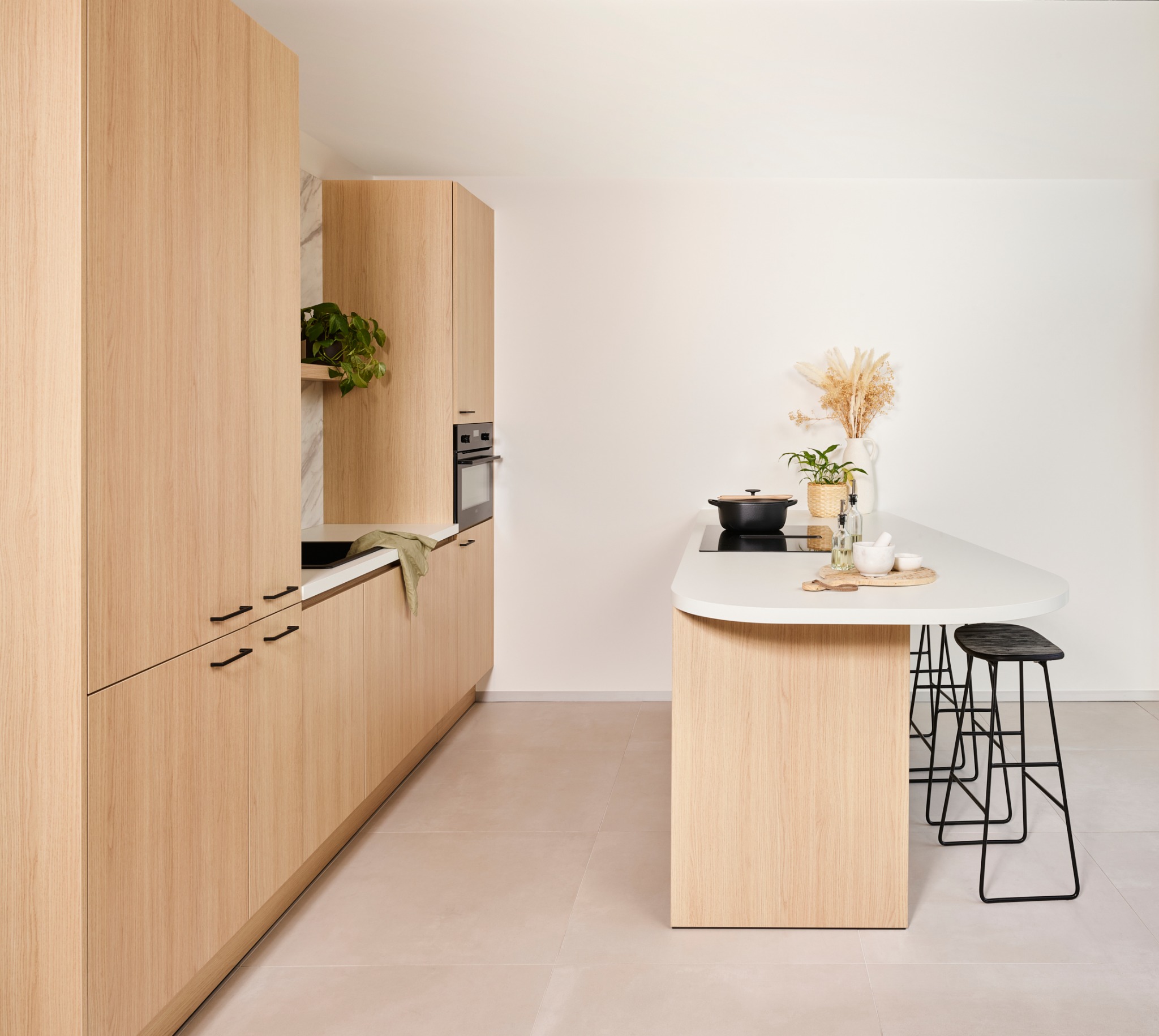 ronde keuken